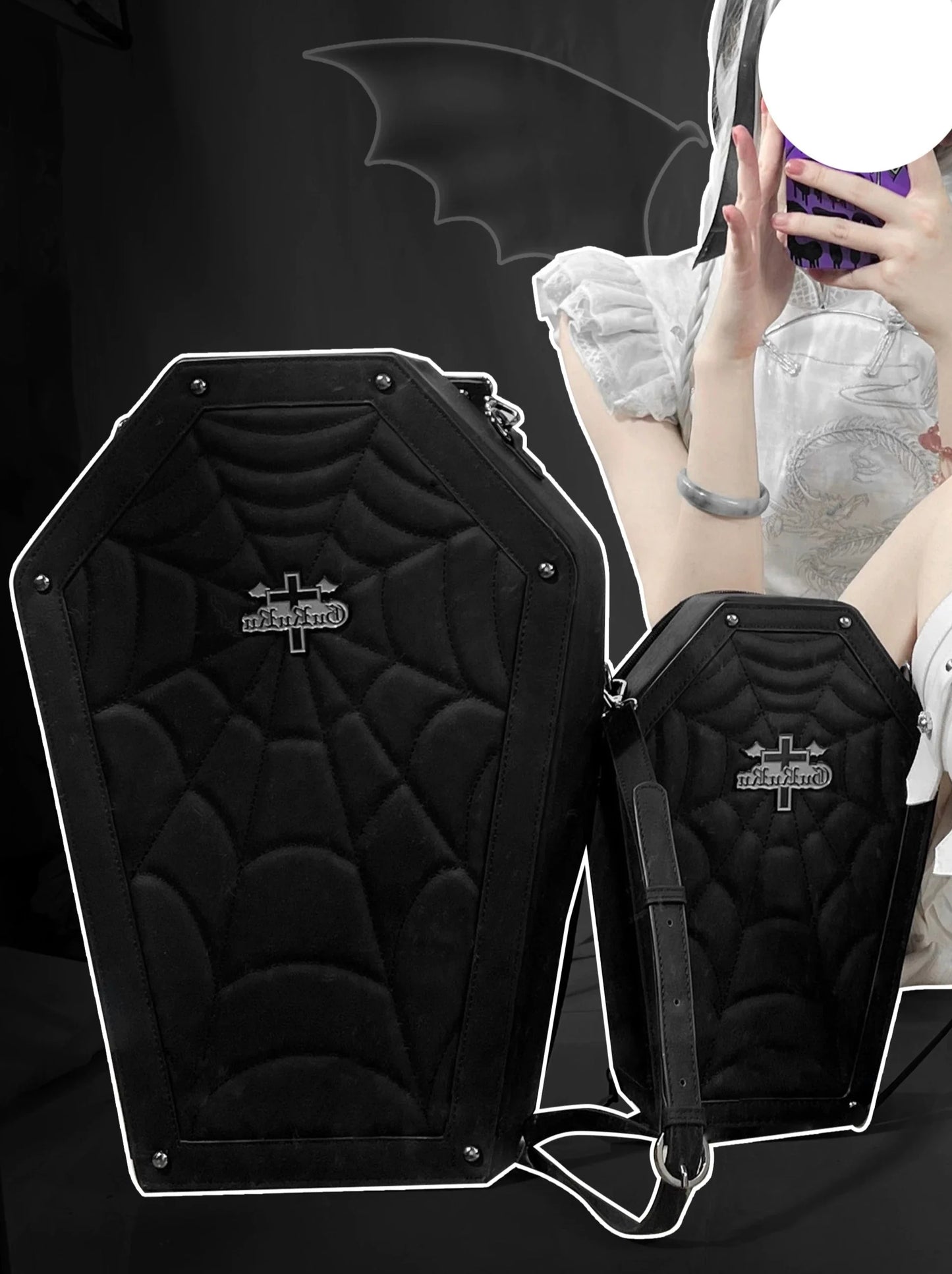 棺の痛みクロスバッグスパイダー