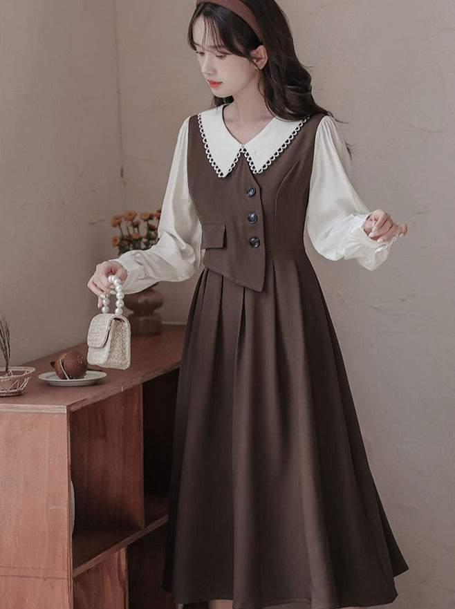 Robe rétro française Pause thé