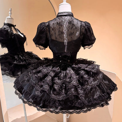 Xiaoxin Swan Overture Lolita Coord Set Dress