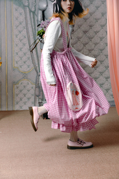 チェックレトロパンツ バルーンサーカス
