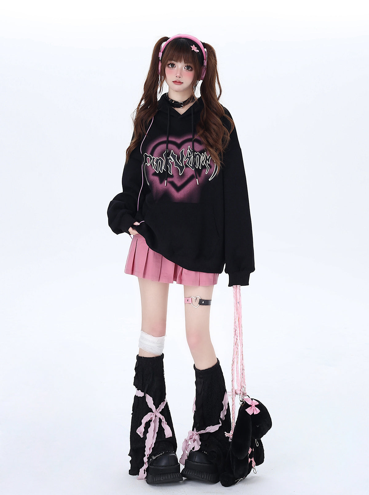 Kapuzenpullover American Cool Oversized Love Letter
