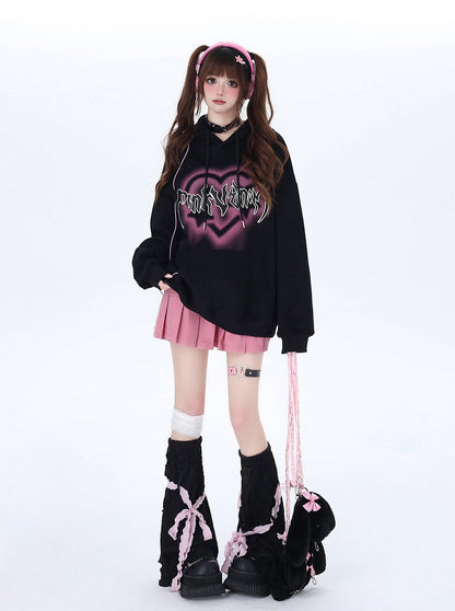 Kapuzenpullover American Cool Oversized Love Letter