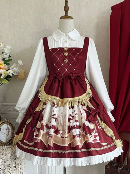 Dress Short Cloak Bunny Elegant