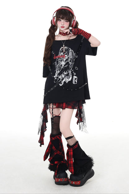 T-Shirt Mädchen Crazy Rock