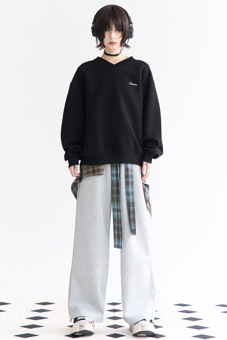 ミニマリストリラックススウェットパンツ