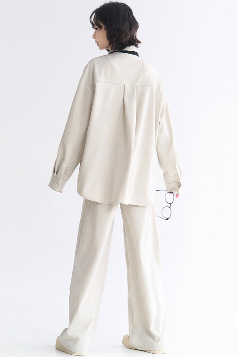 セットアップシャツ ミューズパンツ グラビティ＆リラックス