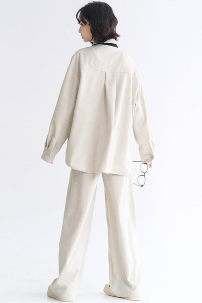 セットアップシャツ ミューズパンツ グラビティ＆リラックス