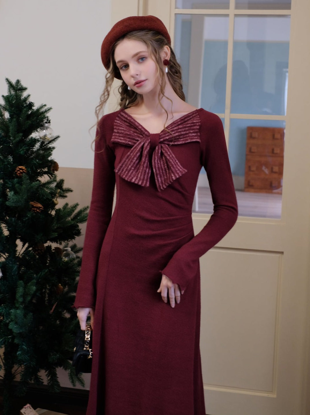 リボンレトロライトビッグドレス