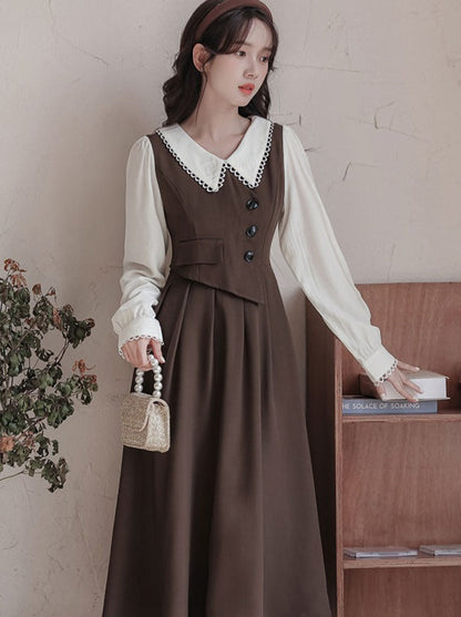 Dress Retro French Tea Break