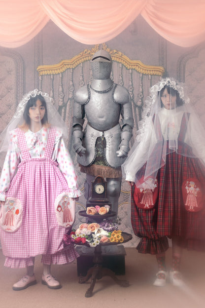 チェックレトロパンツ バルーンサーカス