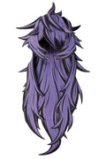Bonnet de cheveux long animé en 3D