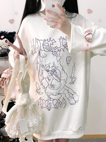 Mine – Langer Samt-Sneaker mit Riemenmuster