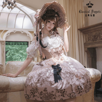 Victoria Garden Velvet JSK & Tea Party OP - Classical Doll Series