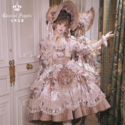 Victoria Garden Velvet JSK & Tea Party OP - Classical Doll Series