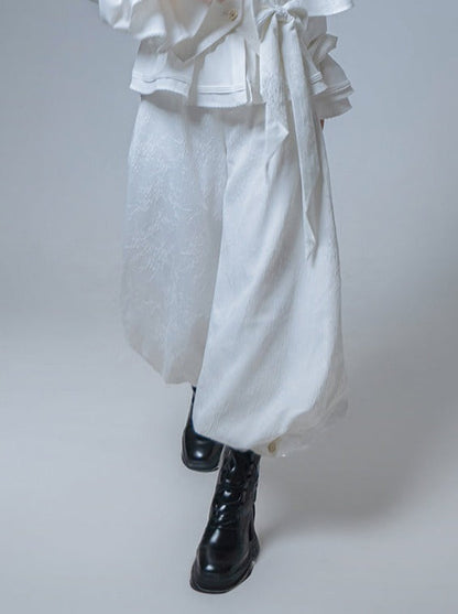 Kapuze + Shorts Bunny Pants + Ballon Langer Mantel Prince