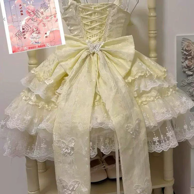 Warbler Age Ballet Lolita JSK Suspender Dress