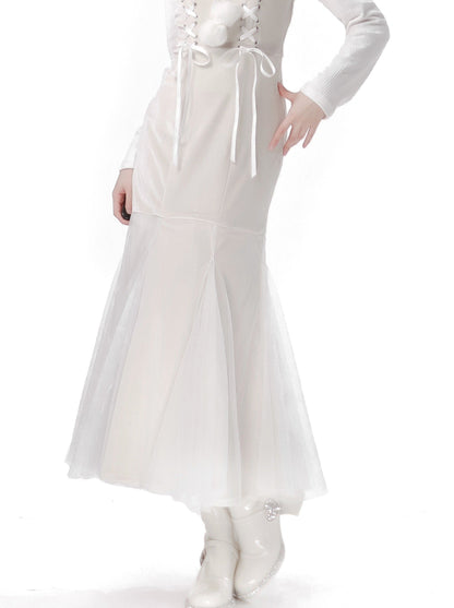 Munapoem Eco Far Coat Fischschwanzloser Riemen Rennjacke Wollanzug