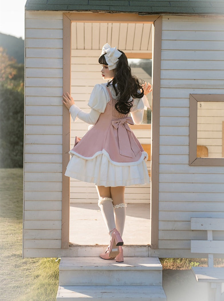 カラースカート ドールサス スウィートロリータトップ ボンボン