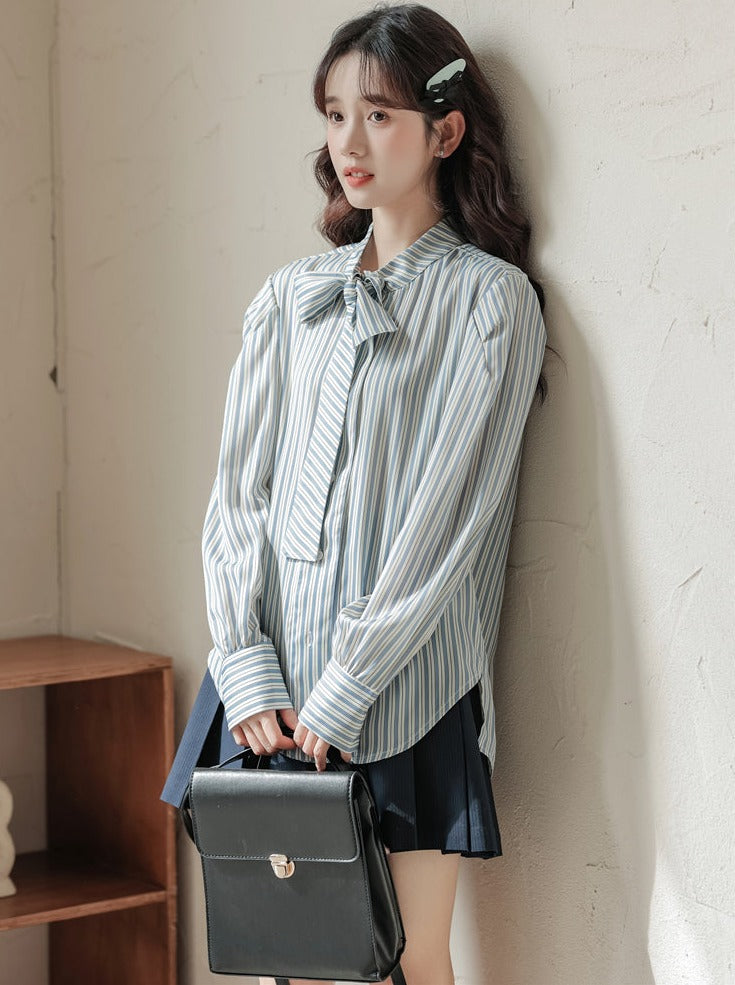 シャツ タイストライプ レトロ