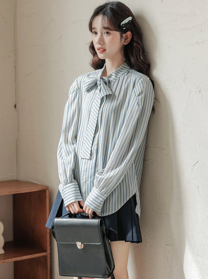 シャツ タイストライプ レトロ