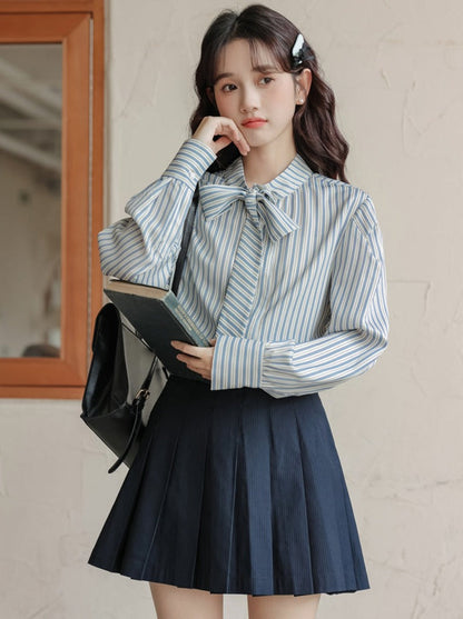 シャツ タイストライプ レトロ