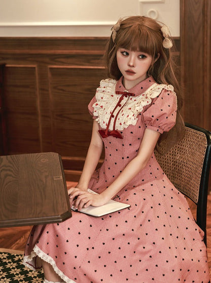 Kleid Dot Sweet Retro Lolita