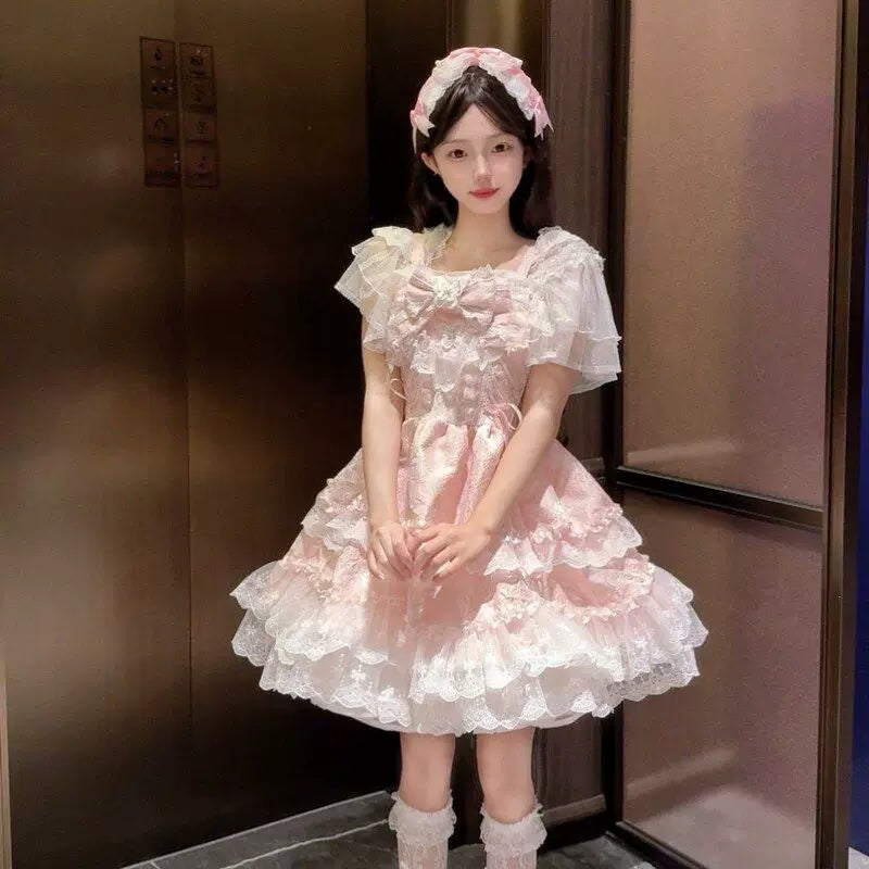 Warbler Age Ballet Lolita JSK Suspender Dress