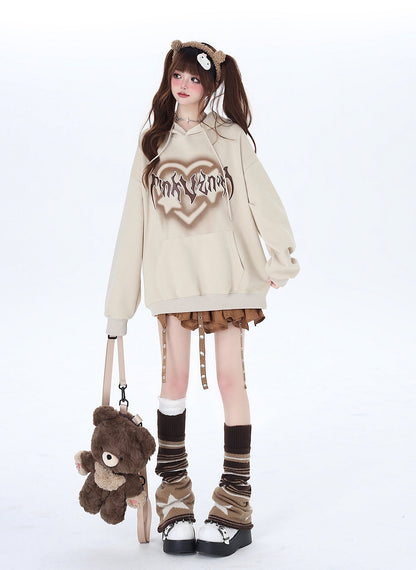 Kapuzenpullover American Cool Oversized Love Letter