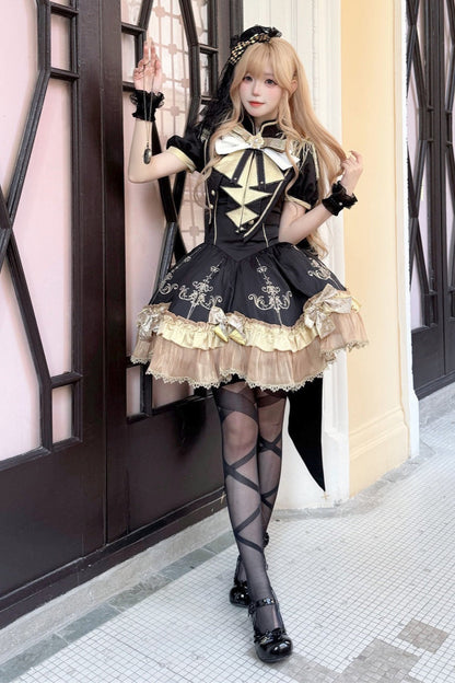 Schalkleid Dark + Cute Lolita