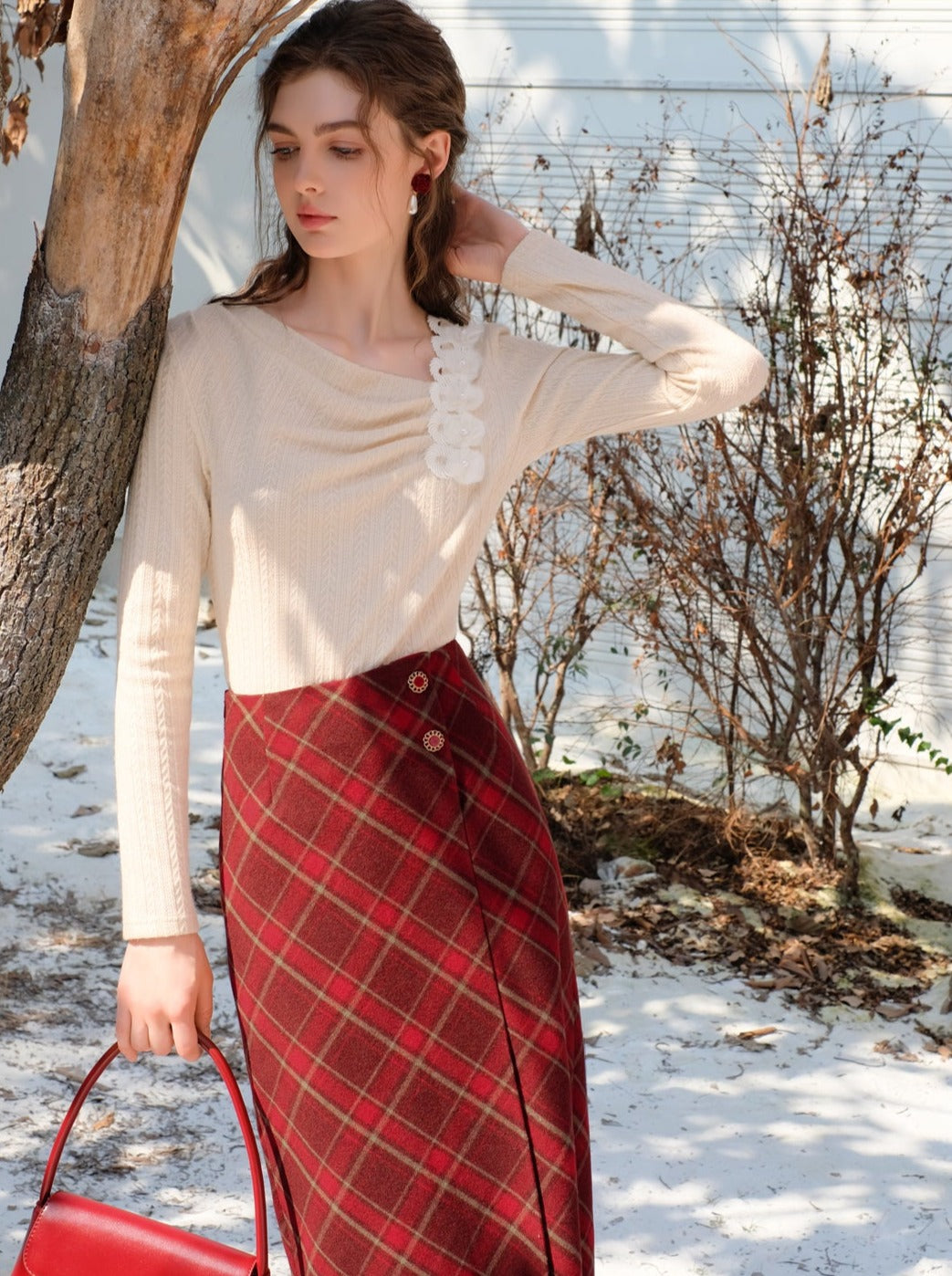 Queen Milk Sweet Tops Französisch Faul