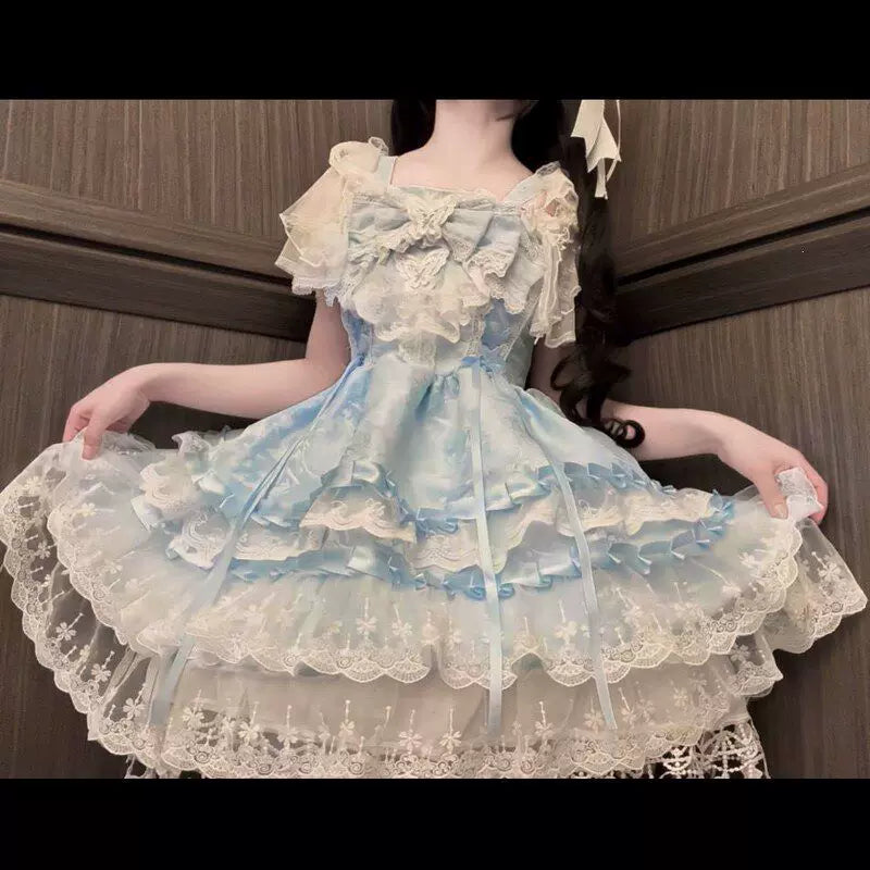 Warbler Age Ballet Lolita JSK Suspender Dress