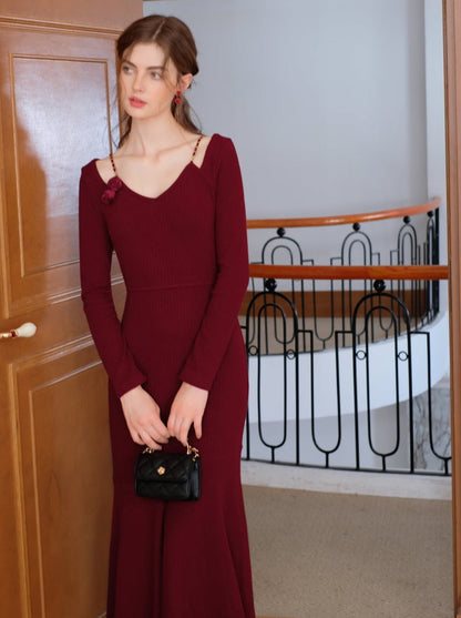 キャミソール ローズ ローズフラワー クイーン ドレス カーディガン