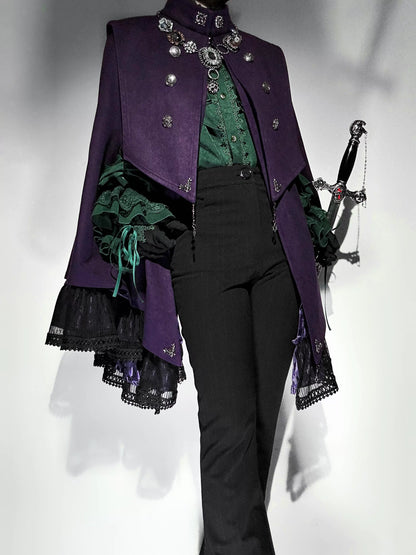 Sorceress Victoria Cape – Original Dark Gothic Coat | Shadow of Still Water