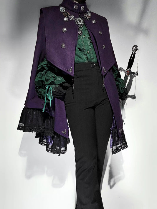 Sorceress Victoria Cape – Original Dark Gothic Coat | Shadow of Still Water