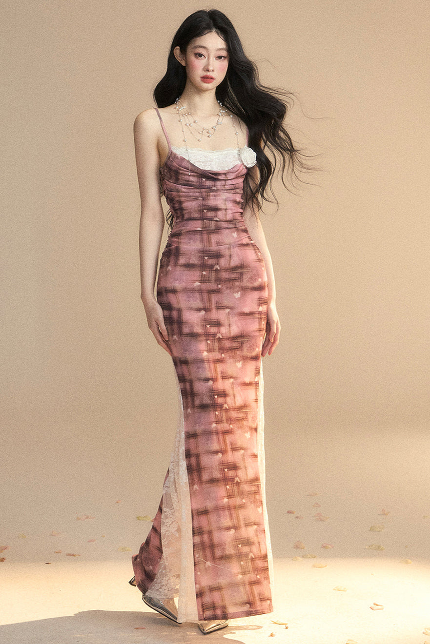 Kleid Dreamland One Lace Check Shoulder