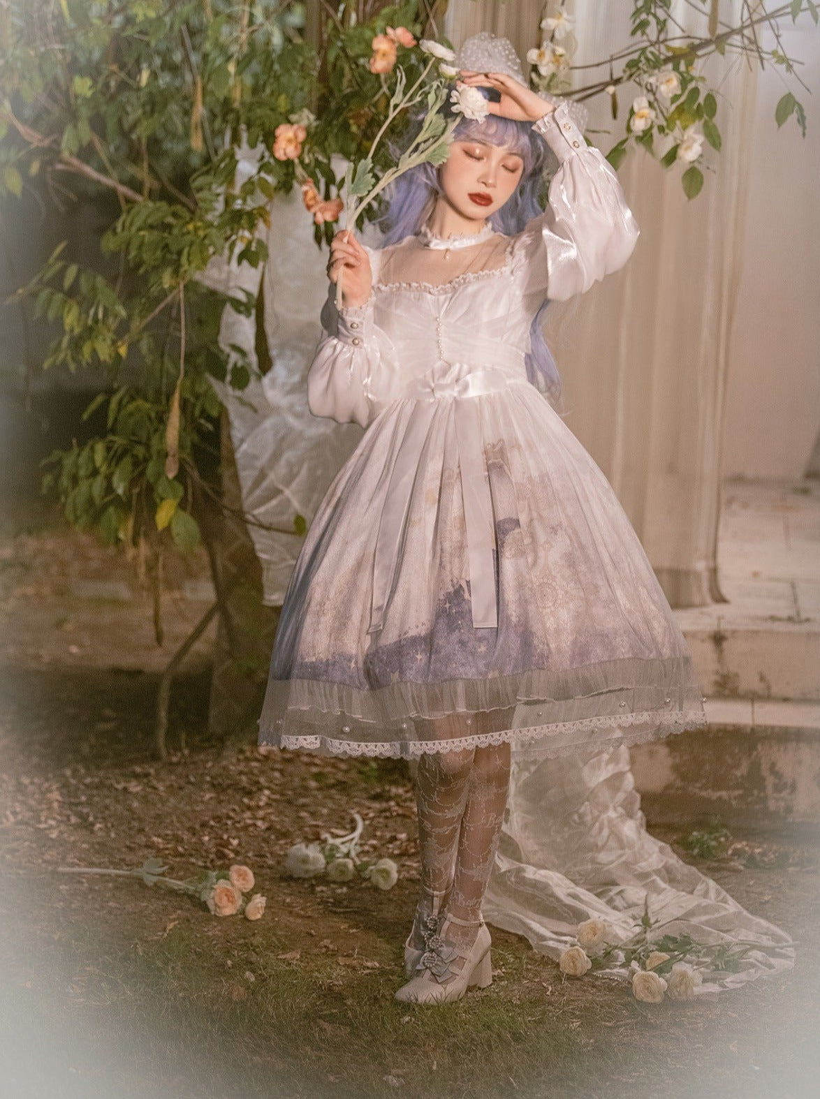 White Super Fairy Elegant Dress