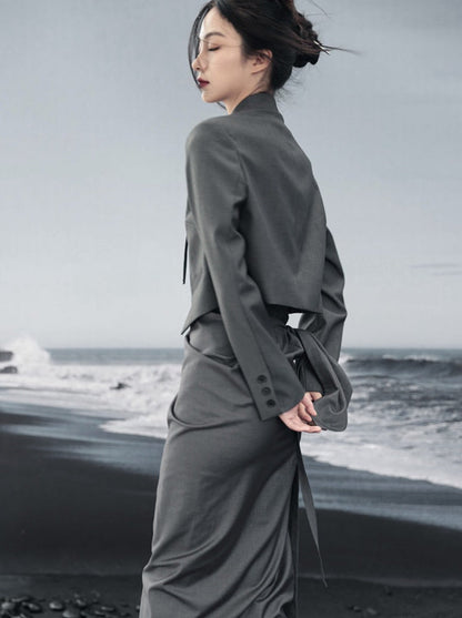 モードジャケット チャイナショート シック