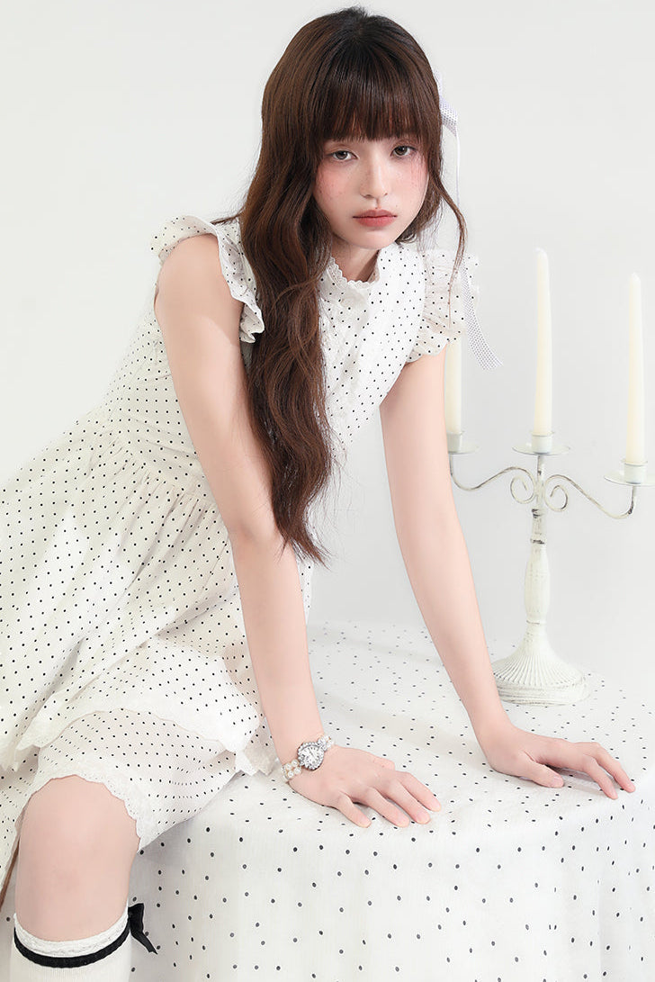 Cake Flying Doppelärmelkleid