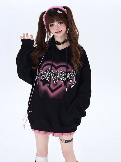 Kapuzenpullover American Cool Oversized Love Letter