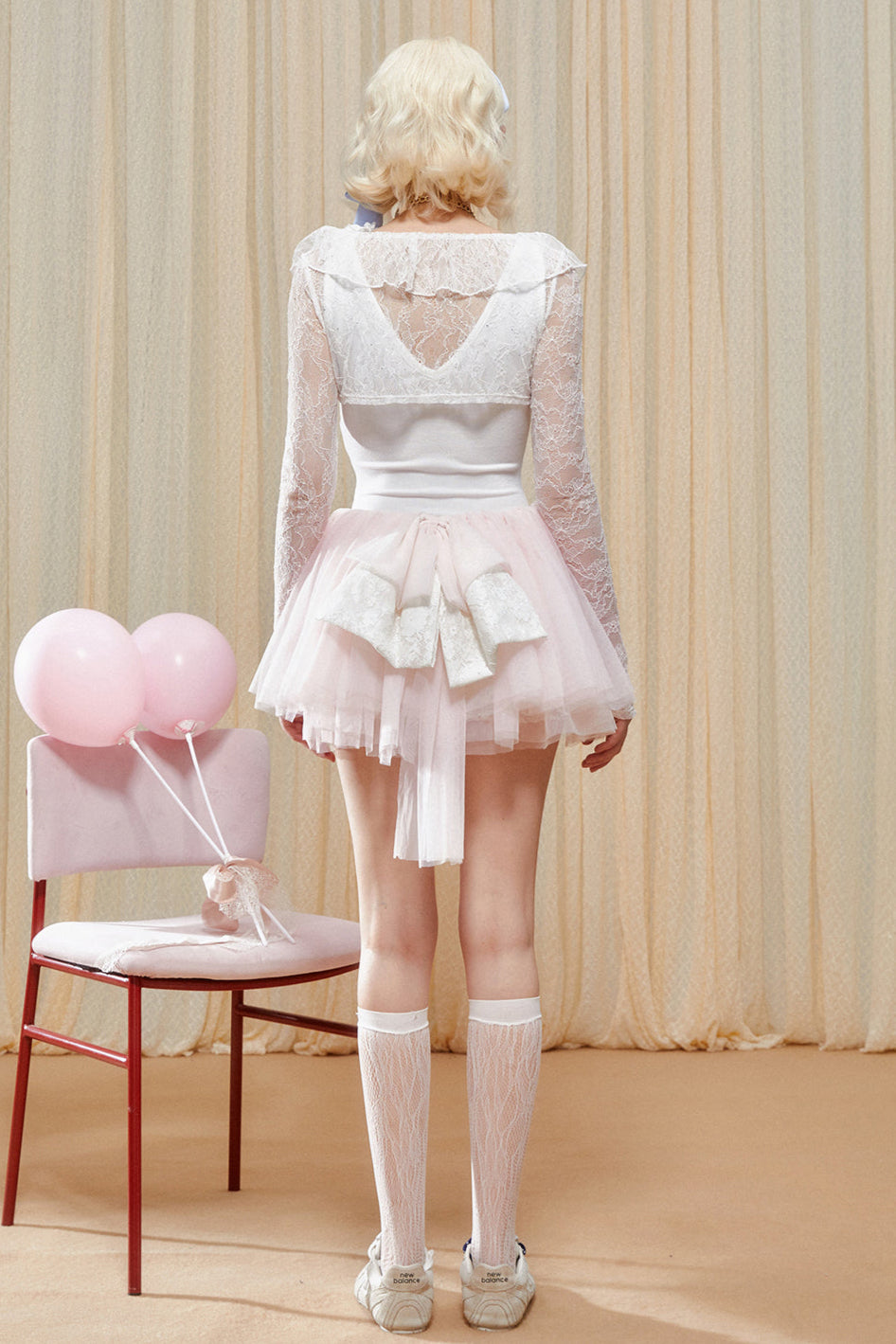 Spitzencardigan, kurz, transparent, ultra