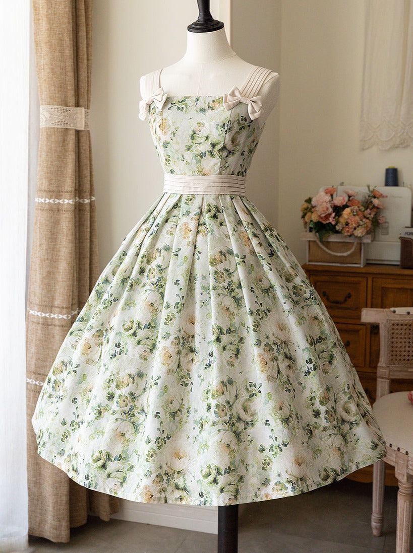 Lolita Blumenkleid Retro