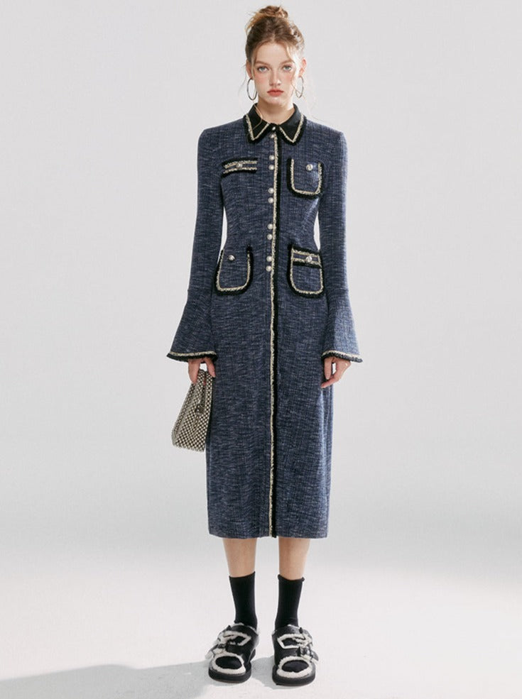 Kleid Schlank Retro Elegant