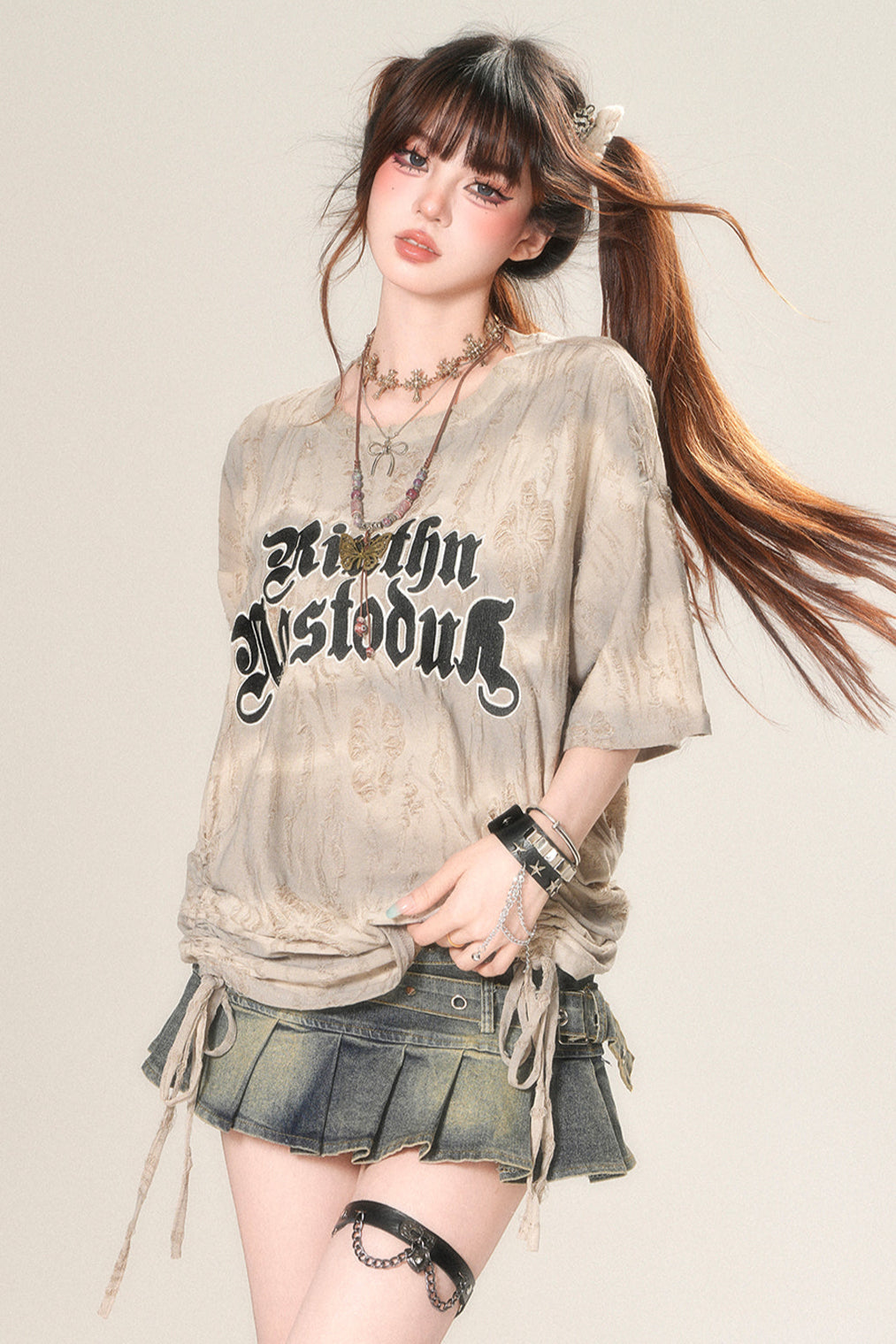 Sonnenuntergang Tops Lose Y2K