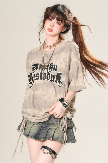 Sonnenuntergang Tops Lose Y2K