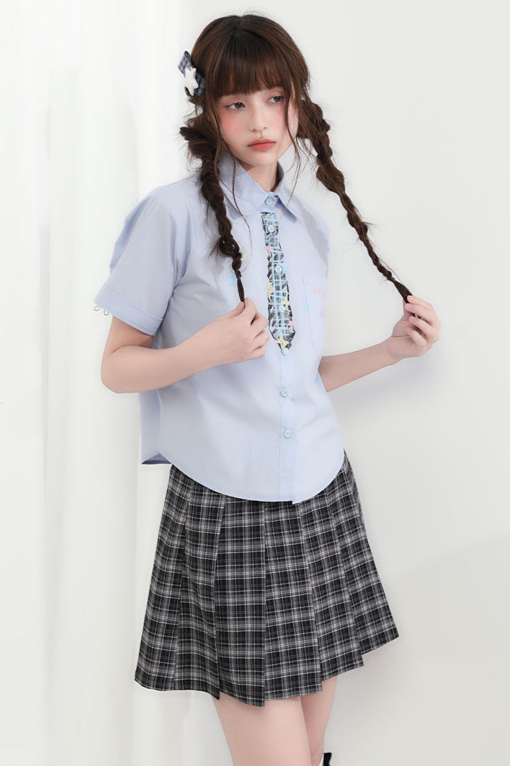 Rock + Hemd College Check