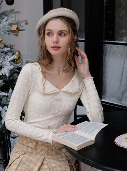 Top Französisch Gelb Rock Check Milchshake