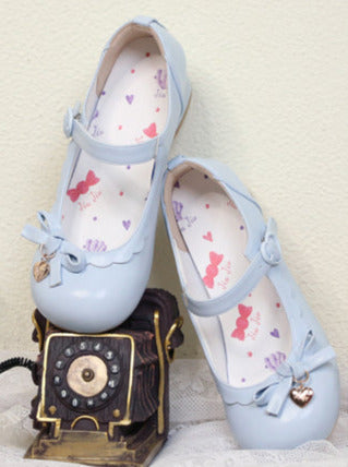 Heel Doll Single Medium Round Shoes Lolita Head