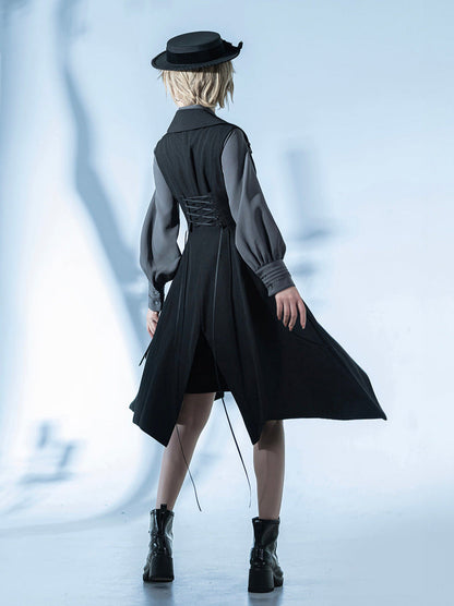 プリンスダークロングレトロハンサムベスト