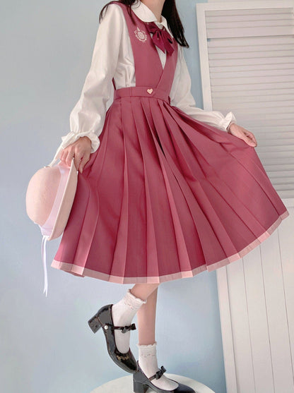 College Retro Setup Girl