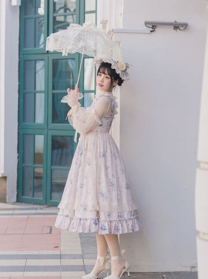 Blumenkleid Leichtes Sommer-Camisole Lolita